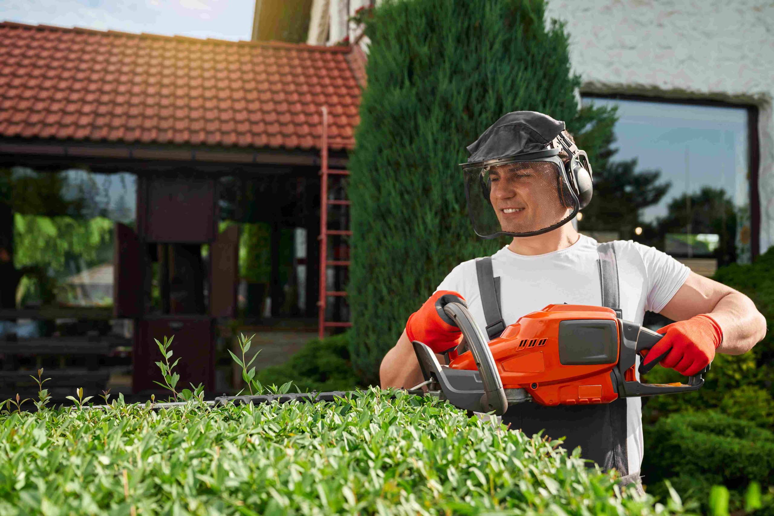 exterior garden upkeep service